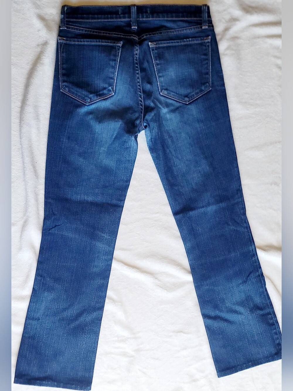 J Brand Jeans The Straight Leg Ink Dark Wash Blue Denim Classic Stretch Sz 27x27 - Picture 8 of 10